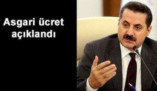 2012 yılı asgari ücreti açıklandı