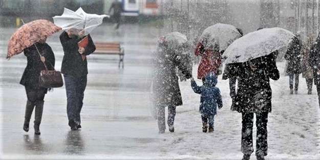 Doğu Karadeniz İçin Yağmur Ve Kar Uyarısı