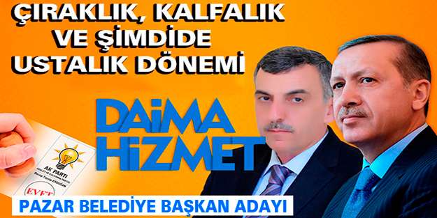 AK Parti Pazar&rsquo;da 3'&uuml;nc&uuml; Kez Basa&rsquo;yı Aday G&ouml;sterdi