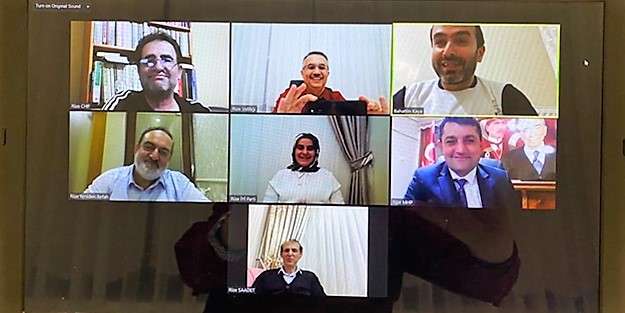 Vali &Ccedil;eber, Siyasi Parti İl Başkanları İle VKS Toplantısı D&uuml;zenledi