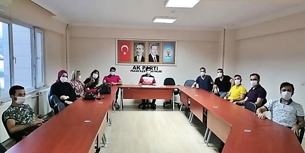 AK Parti Pazar Gençlik Kolları Görev Dağılımı Yapıtı