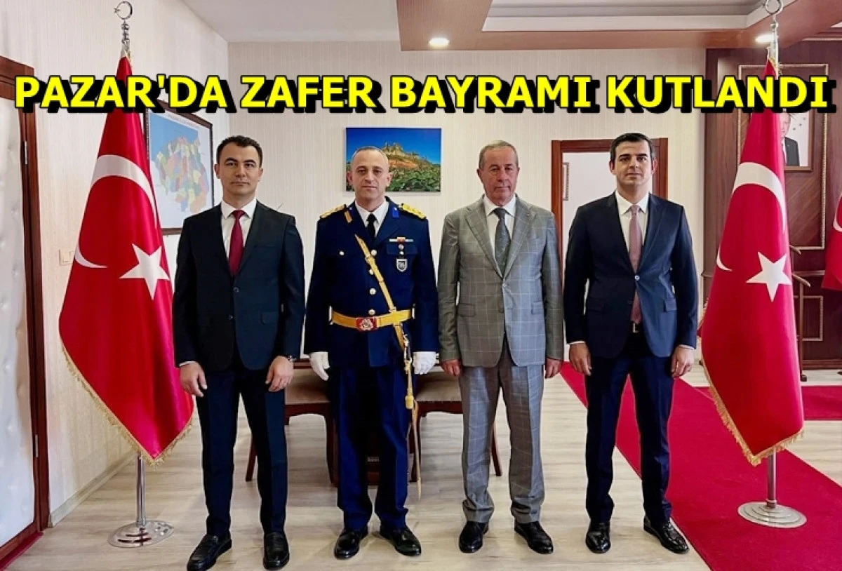 30 Ağustos Zafer Bayramı Pazar’da Törenle Kutlandı