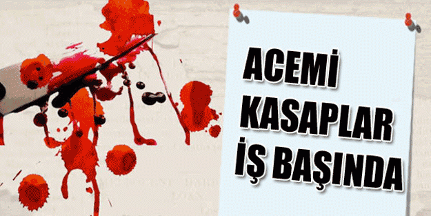 Acemi Kasaplar Hastanelere Akın Etti