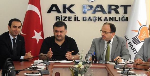 AK Parti Rize Merkez İlçenin Yeni Yönetimi Belirlendi