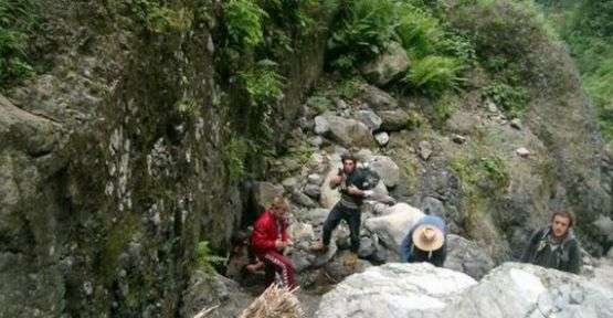 Artvin'de kaybolan 7 genç kurtarıldı
