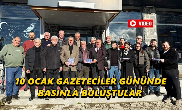 Belediye Başkanı &Ccedil;akır ve CHP Basınla Bir Araya Geldi