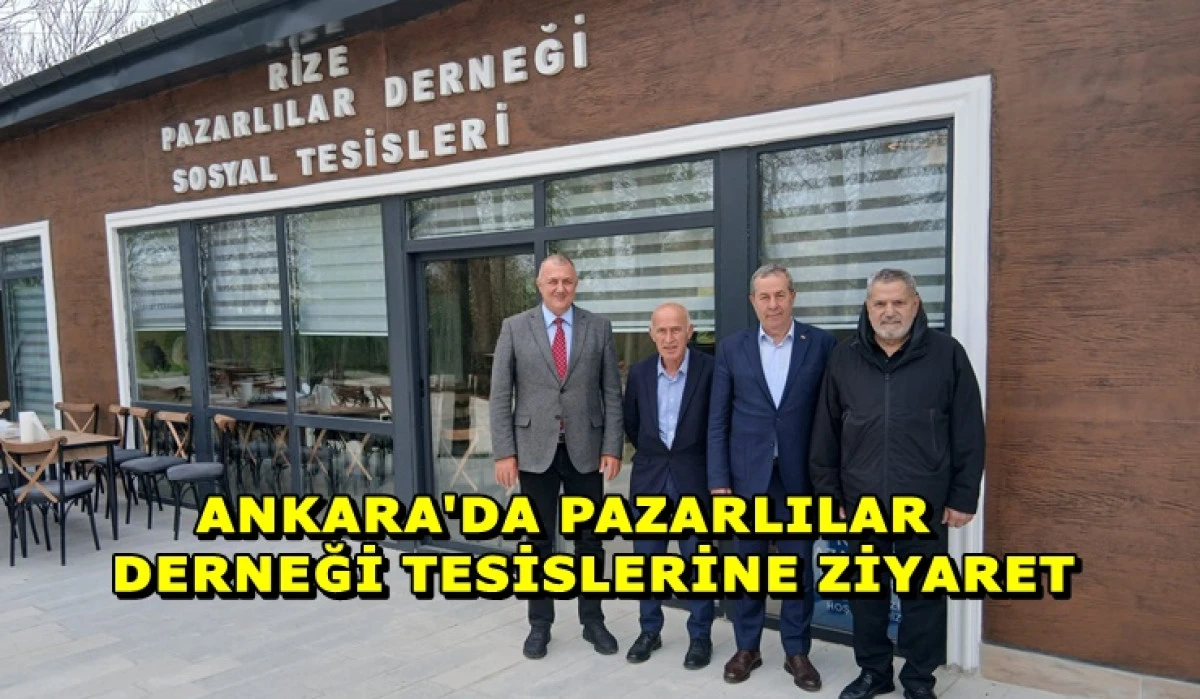 Belediye Başkanı &Ccedil;akır&rsquo;dan Ankara Pazarlılar Derneğine Ziyaret