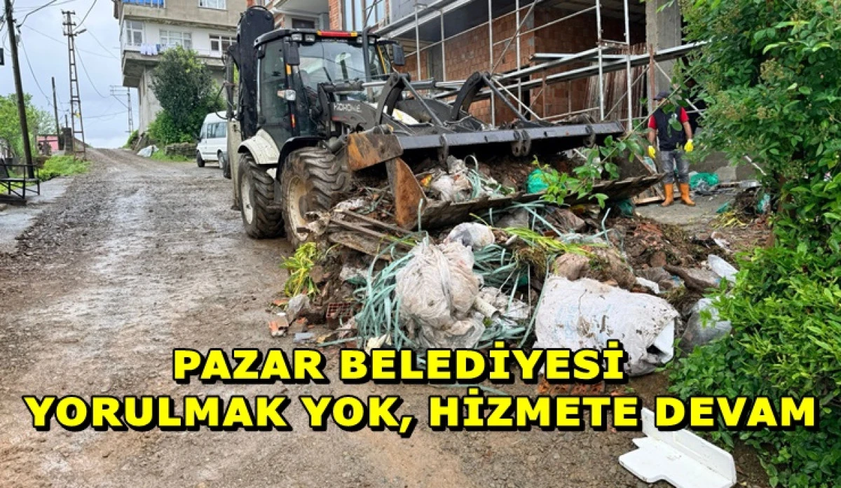 Belediyeden Temiz &Ccedil;evre, D&uuml;zenli Pazar İ&ccedil;in Aralıksız Hizmet