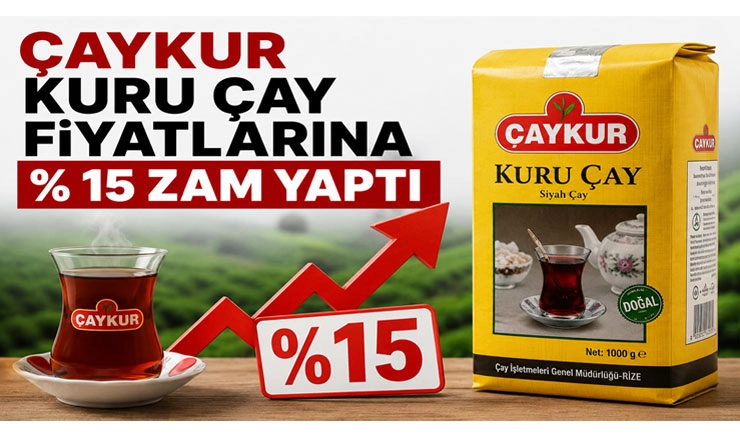 &Ccedil;AYKUR, Kuru &Ccedil;ay Fiyatlarına Y&uuml;zde 15 Zam Yaptı