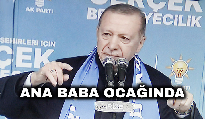 Cumhurbaşkanı Erdoğan Rize Mitinginde Konuştu