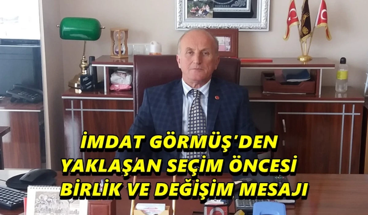 Esnaf Odası Başkan Adayı G&ouml;rm&uuml;ş, Se&ccedil;im &Ouml;ncesi A&ccedil;ıklamada Bulundu