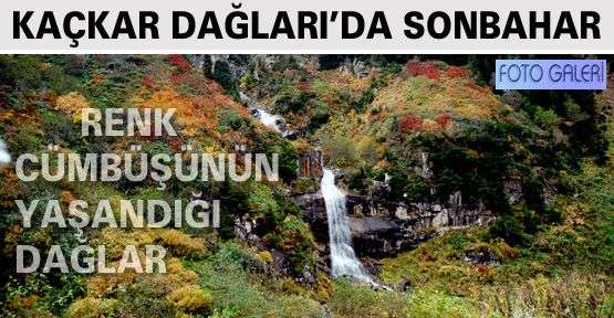 Kaçkar Dağları'nda sonbahar güzellikleri 