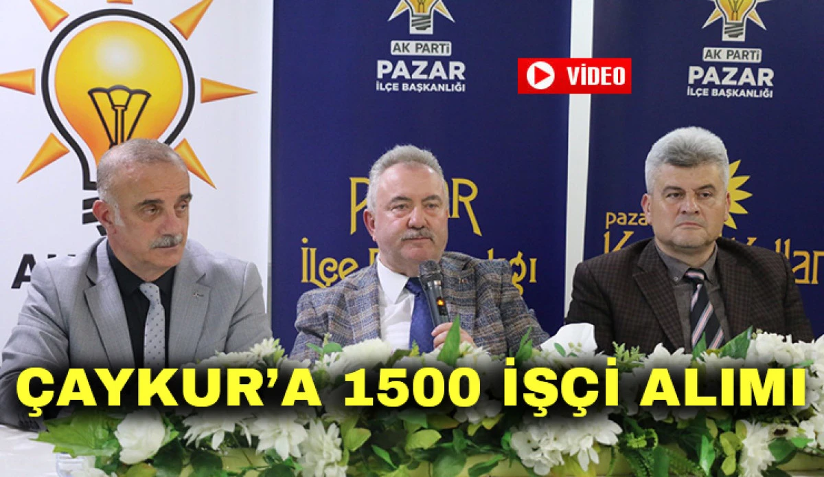 Katmer Pazar’da Açıklamalarda Bulundu