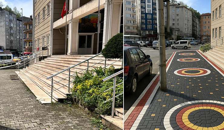 Pazar Belediyesi Bahar Hazırlığına Hizmet Binası Çevresinden Başladı