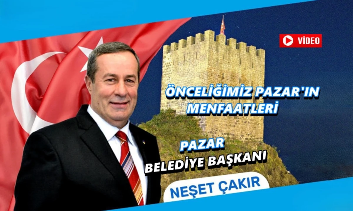 Pazar CHP&rsquo;li Belediye Başkanından Merkezi İdareye Teşekk&uuml;r 