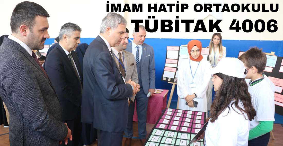 Pazar Kaymakamı Akın, TÜBİTAK 4006 Bilim Fuarına Katıldı