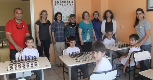 Pazar'da satranç turnuvası gerçekleştirildi