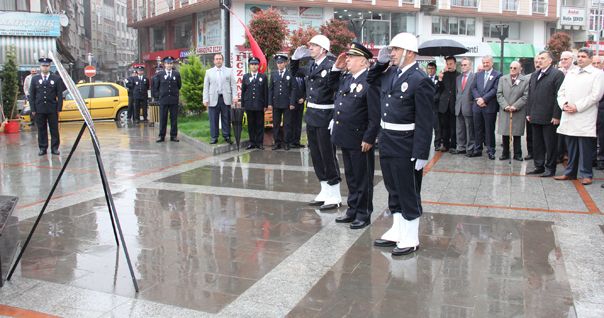 Pazar'da Türk polis teşkilatı'nın kuruluşu törenle kutlandı