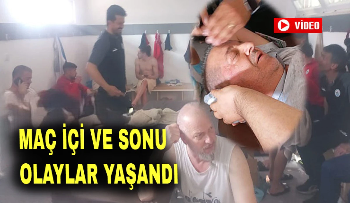 Pazarspor Maç Sonrası Soyunma Odasında Mahsur Kaldı