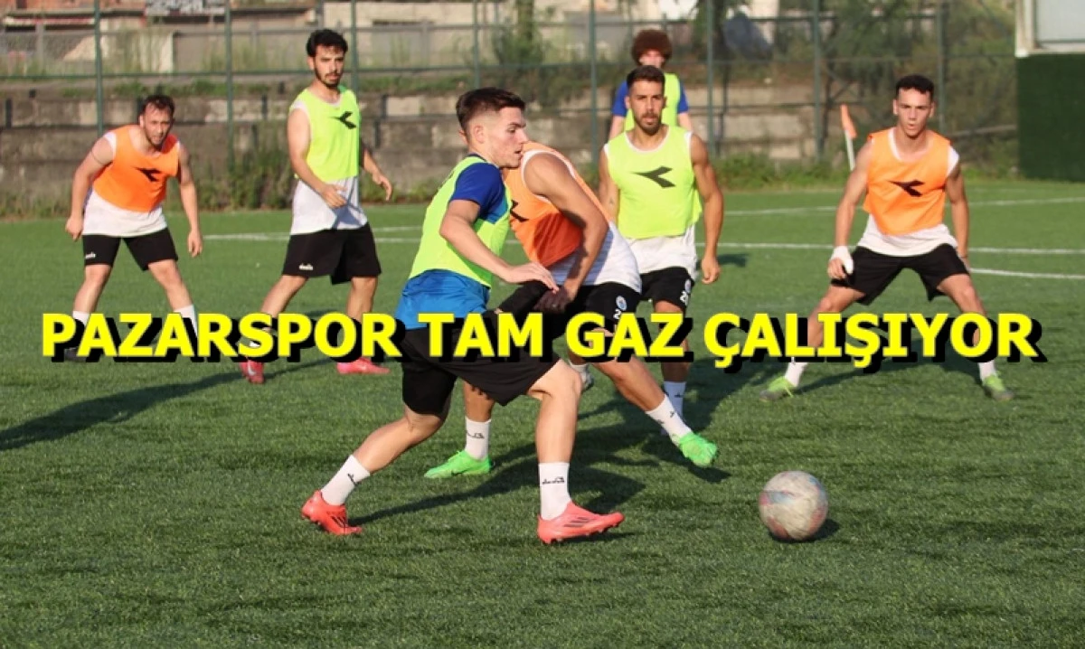 Pazarspor’da Tempolu Hazırlıklar Sürüyor
