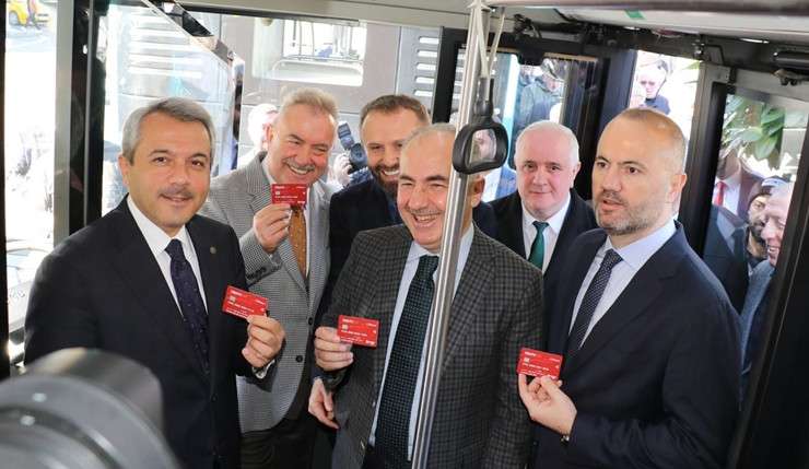 Rize’de Türkiye Kart ile Ulaşım Dönemi Başladı