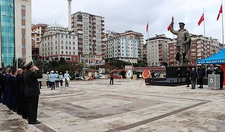 Rize'nin Kurtuluşunun 104. Yıldönümü Kutlandı