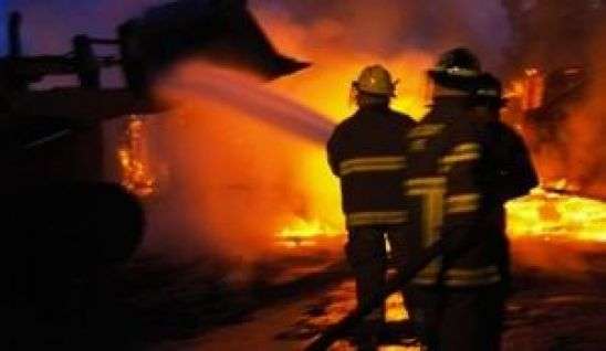 Samsun'da 24 ev tamamen yandı 