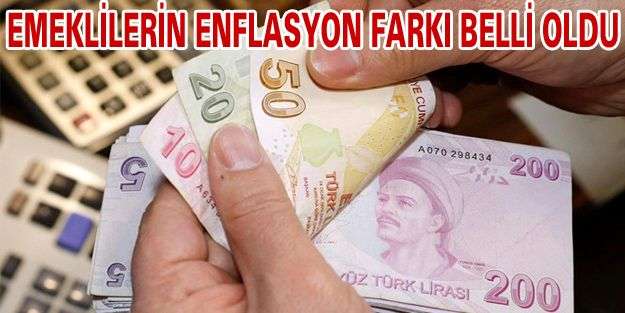 SSK ve Bağ-kur Emeklisinin Enflasyon Farkı Belli Oldu