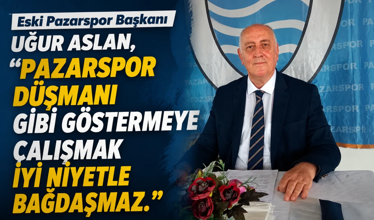 Uğur Aslan, İftiraya ve Algı Operasyonlarına Boyun Eğmeyeceğim