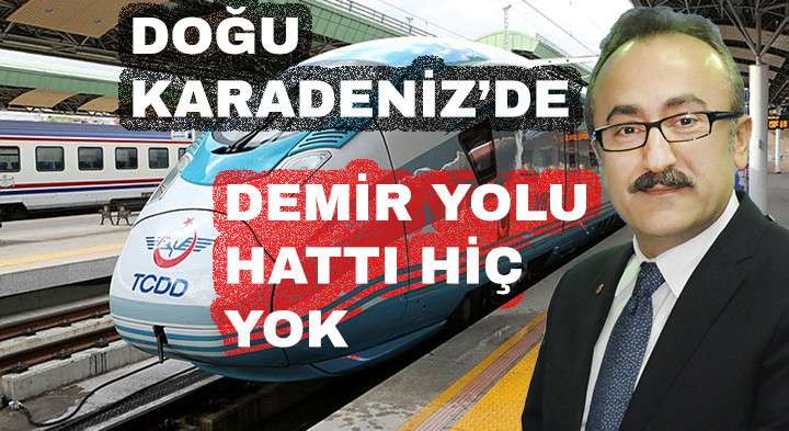 Uzmanından, Doğu Karadeniz İçin En Önemli Proje Demiryoludur